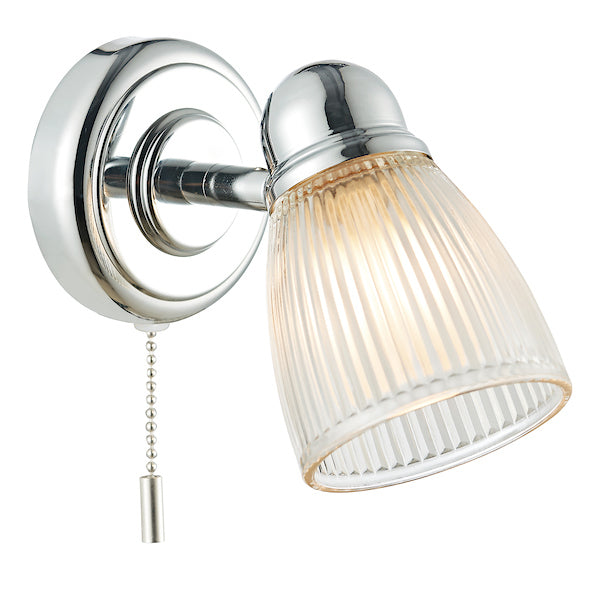 Dar Cedric Bathroom Spotlight Chrome IP44 – from Amos Lighting + Home