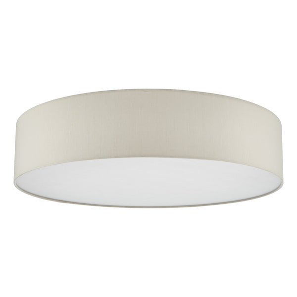 Dar Cierro 6 Light Flush Taupe 80cm – from Amos Lighting + Home