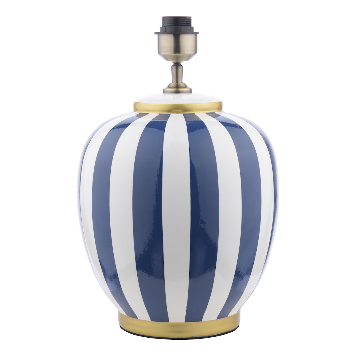 Dar Circus Ceramic Table Lamp Blue & White Base Only – from Amos Lighting + Home