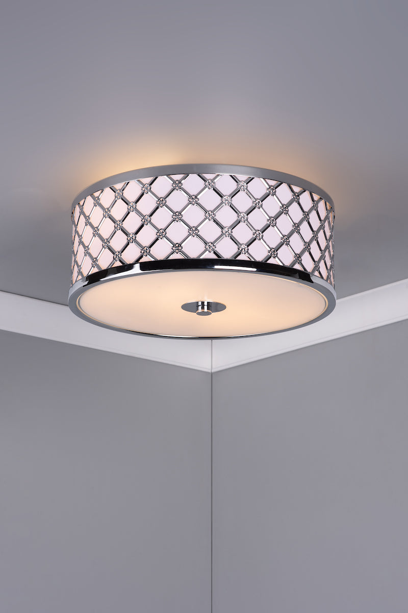 Dar Civic Small Flush Ceiling Light – from Amos Lighting + Home