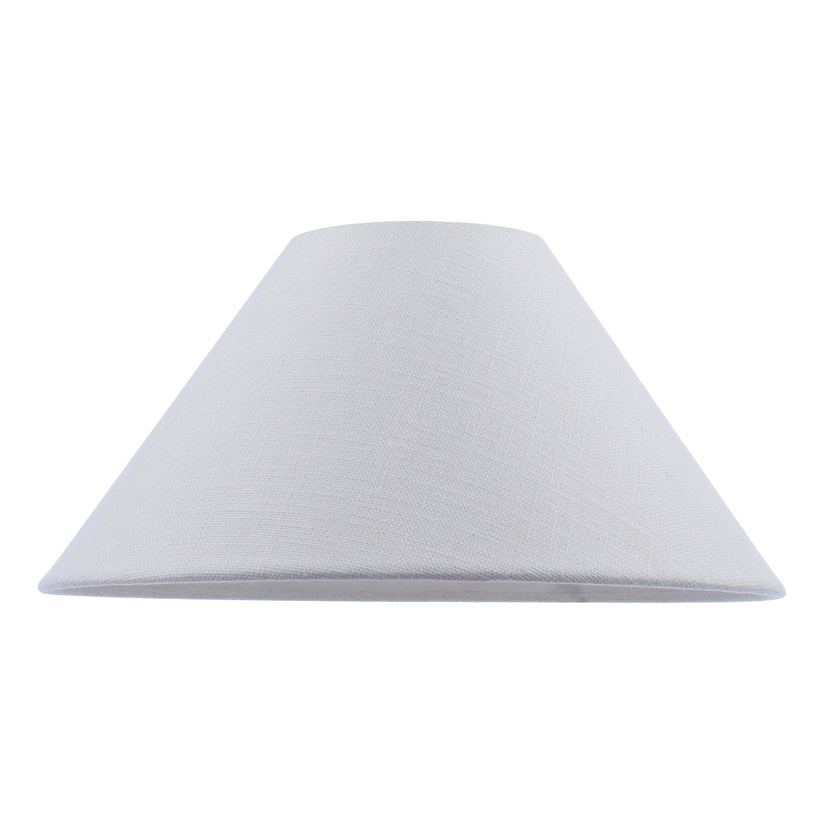 Dar Cleo Natural Linen Coolie Shade 44cm – from Amos Lighting + Home