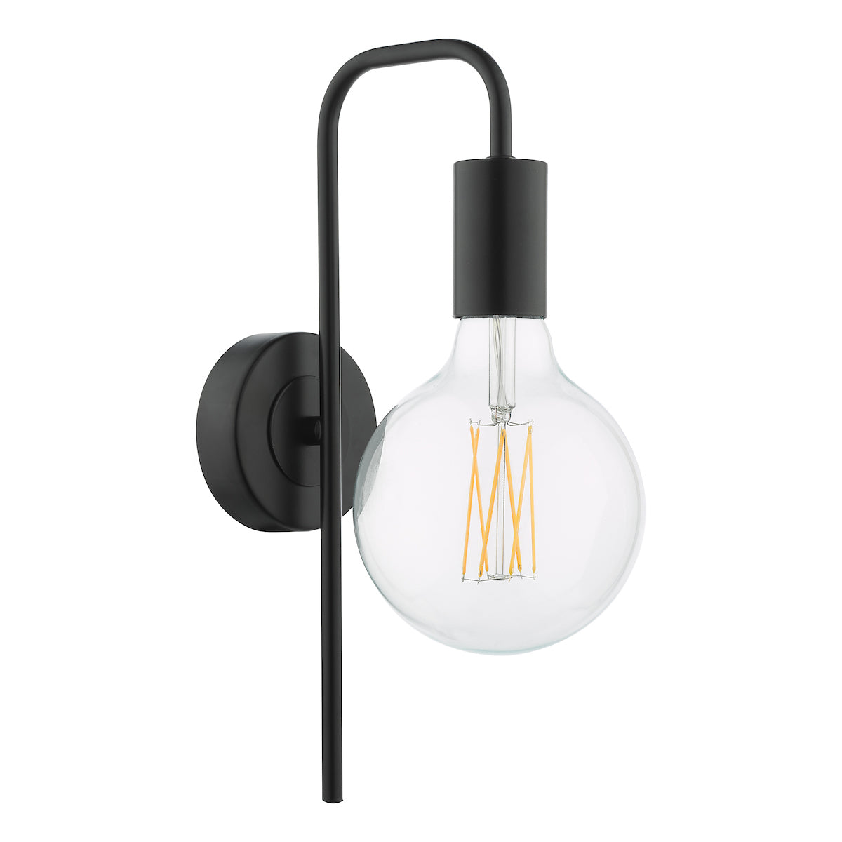 Dar Dena Wall Light Matt Black – from Amos Lighting + Home
