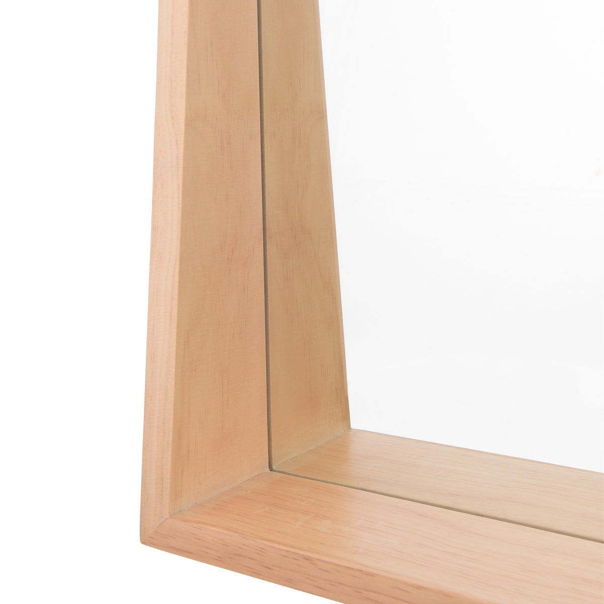 Dar Fulgencio Rectangle Mirror With Shelf Light Oak 60 X 90cm – from Amos Lighting + Home