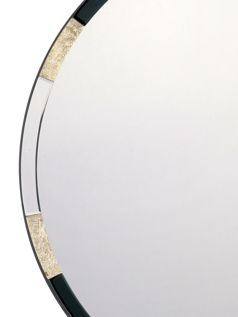 Dar Gadany Mirror Black & Gold – from Amos Lighting + Home