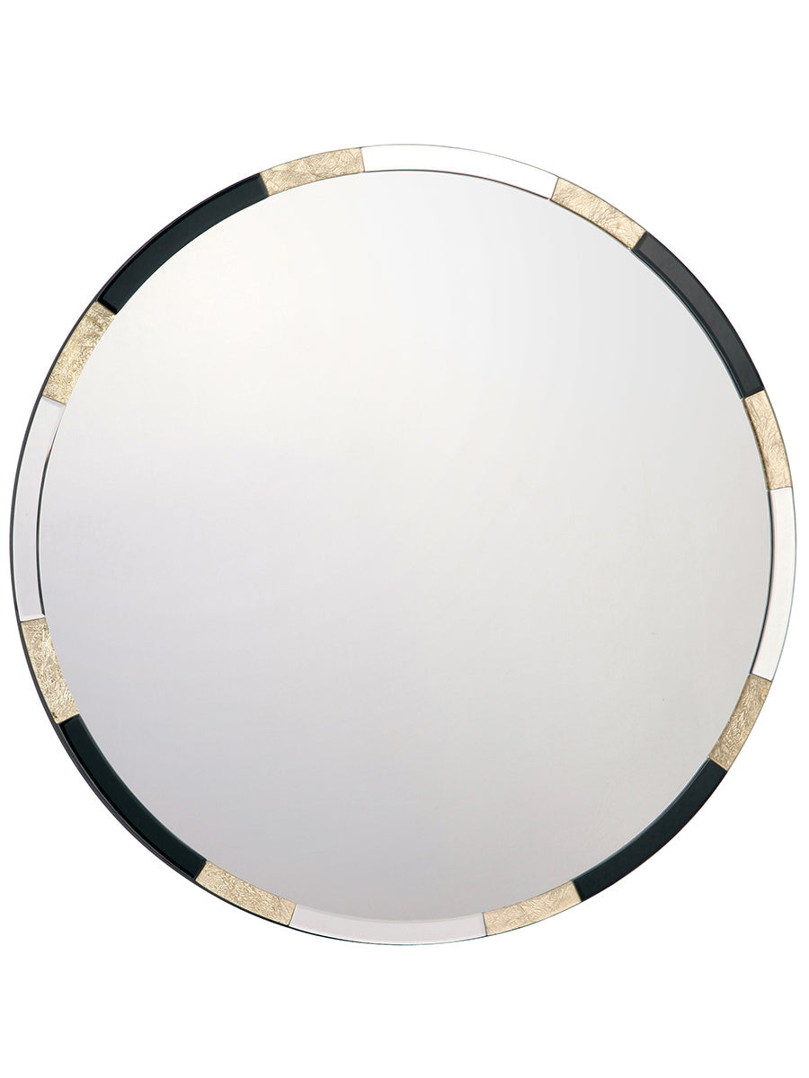 Dar Gadany Mirror Black & Gold – from Amos Lighting + Home