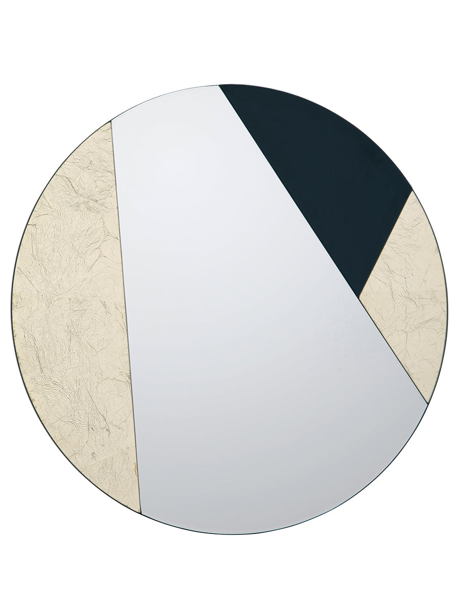 Dar Jonna Mirror Black & Gold – from Amos Lighting + Home