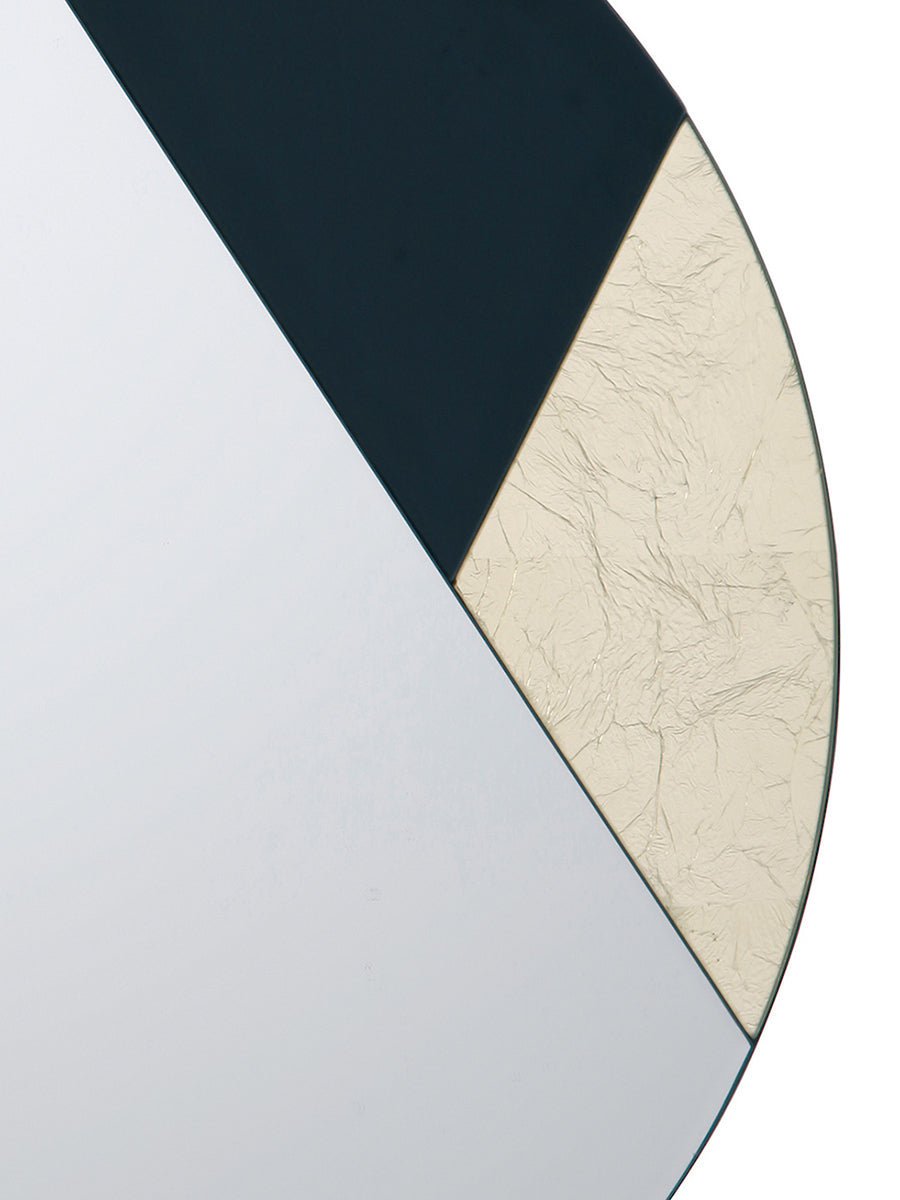 Dar Jonna Mirror Black & Gold – from Amos Lighting + Home