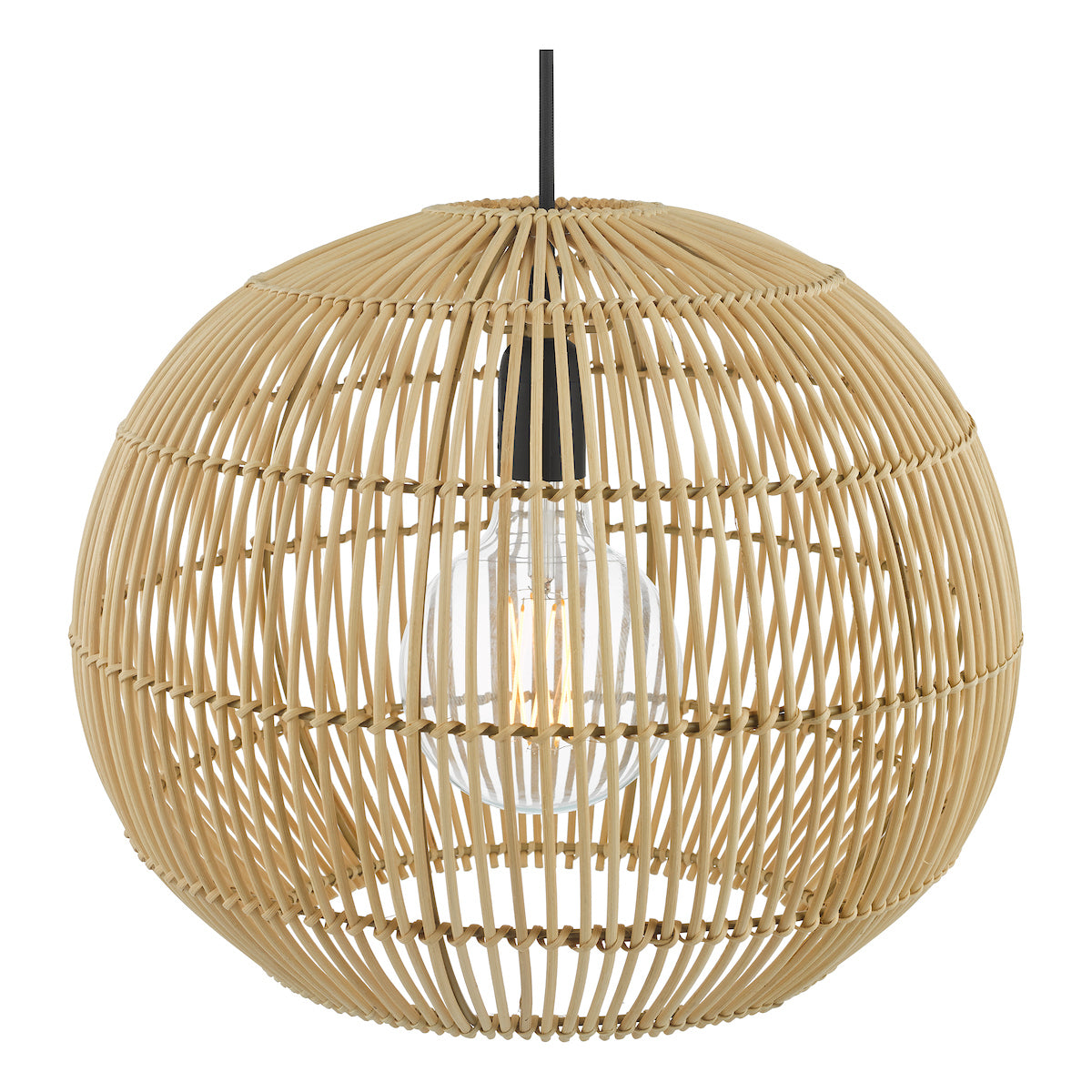 Dar Kesler Pendant Rattan – from Amos Lighting + Home
