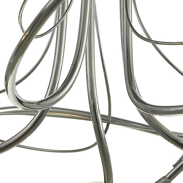 Dar Onawa 5 Light Semi Flush with Smoked Glass – from Amos Lighting + Home