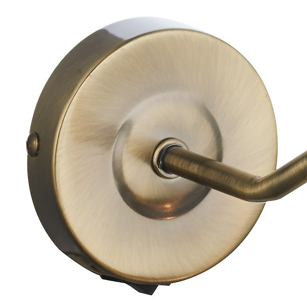 Dar Onedin Picture Light Antique Brass – from Amos Lighting + Home