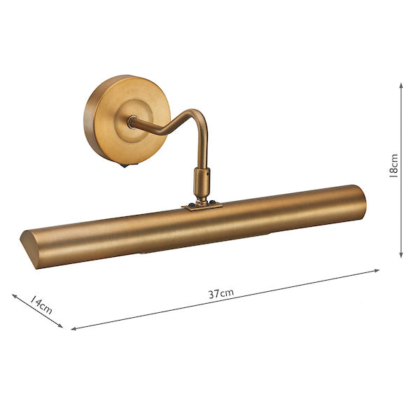 Dar Onedin Picture Light Bronze – from Amos Lighting + Home