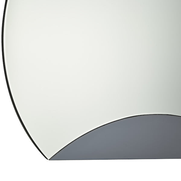Dar Rise Mirror With Smoked Panel Detail 60 x 70cm – from Amos Lighting + Home