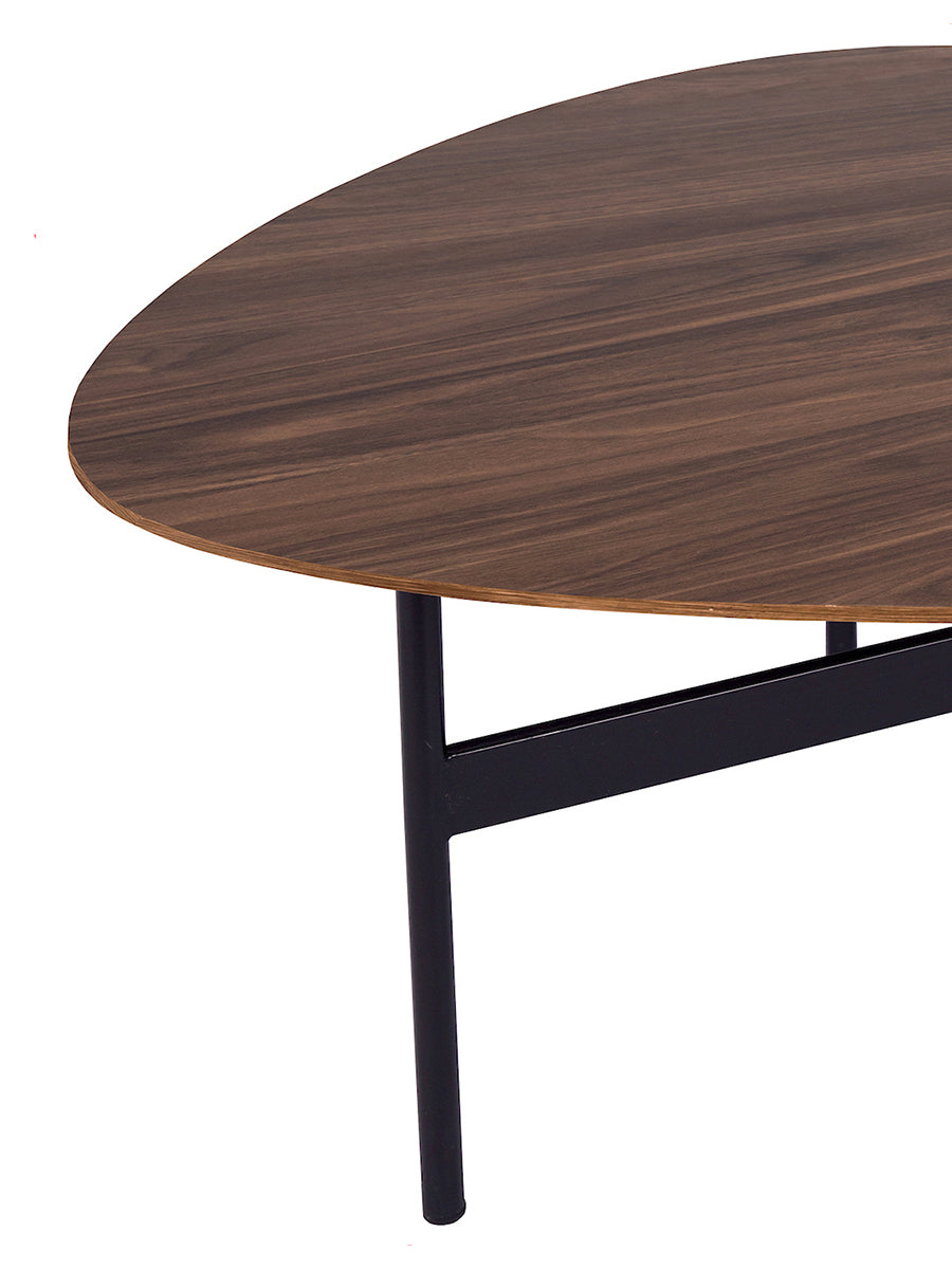 Dar Roald Coffee Table Walnut Effect – from Amos Lighting + Home