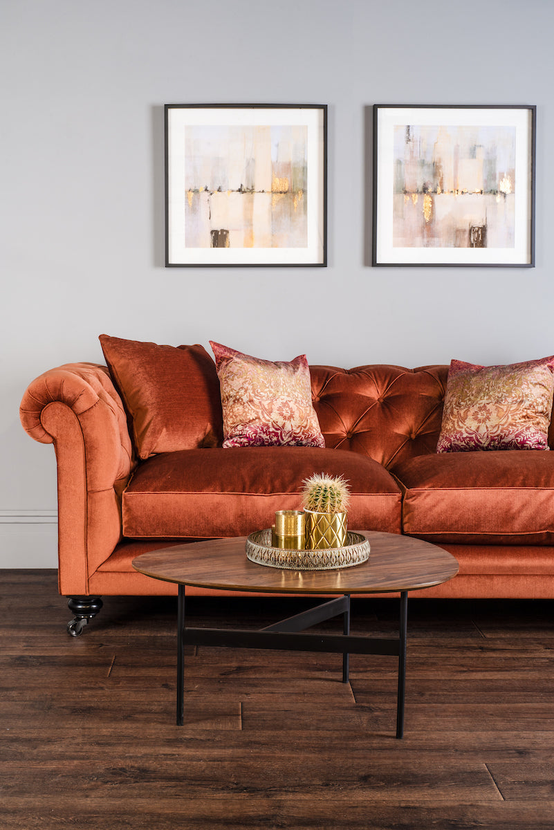 Dar Roald Coffee Table Walnut Effect – from Amos Lighting + Home