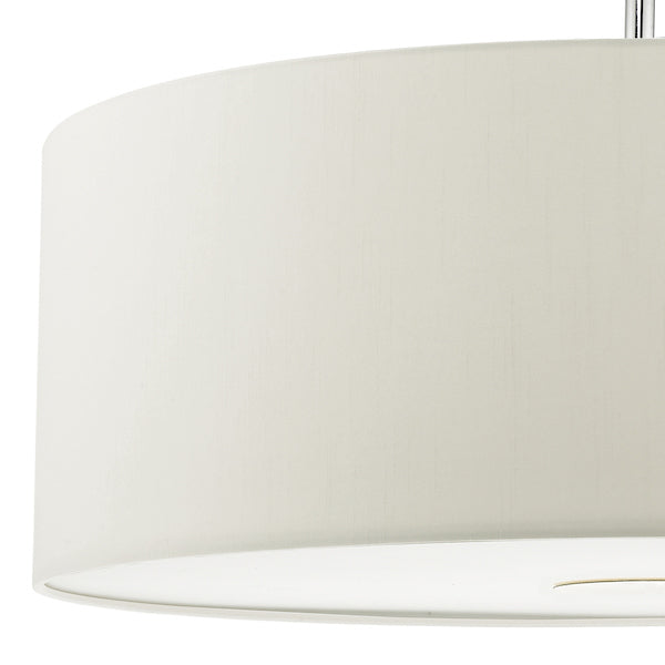 Dar Ronda 60cm Easy Fit Pendant White – from Amos Lighting + Home