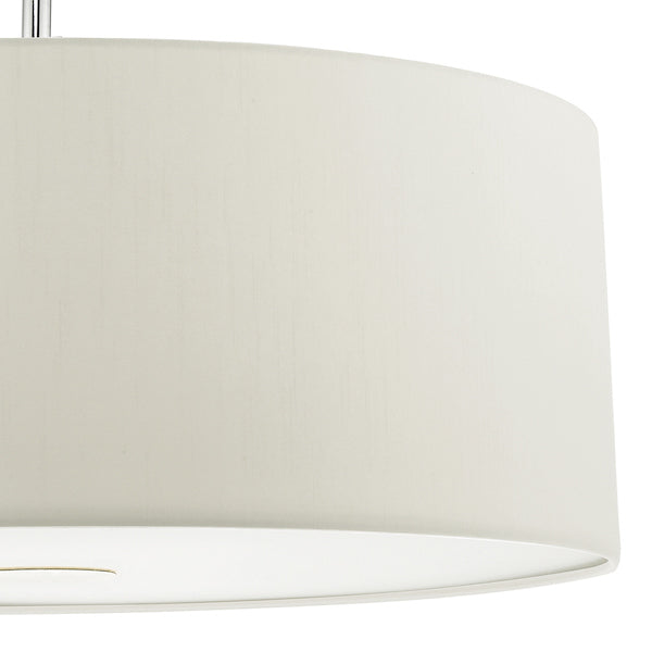 Dar Ronda 60cm Easy Fit Pendant White – from Amos Lighting + Home