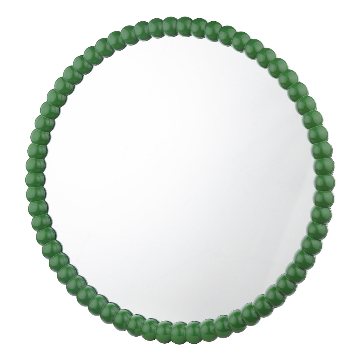 Dar Ruan Round Mirror Green 70cm – from Amos Lighting + Home