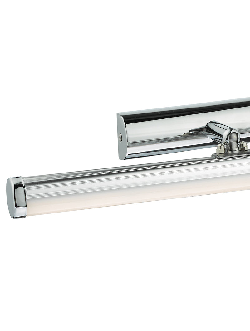 Dar Sydney Bathroom Wall Light Polished Chrome IP44 LED – from Amos Lighting + Home