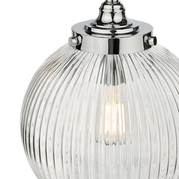 Dar Tamara Bathroom Pendant Chrome, IP44 – from Amos Lighting + Home
