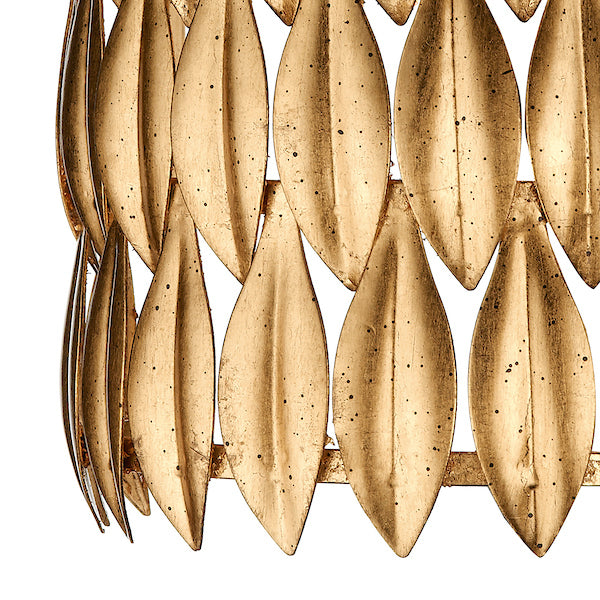 Dar Volcano 1 Light Wall Bracket Gold – from Amos Lighting + Home