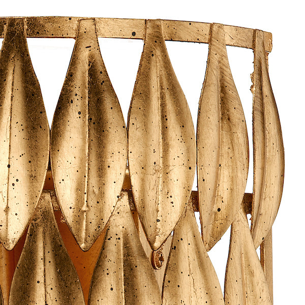 Dar Volcano 1 Light Wall Bracket Gold – from Amos Lighting + Home