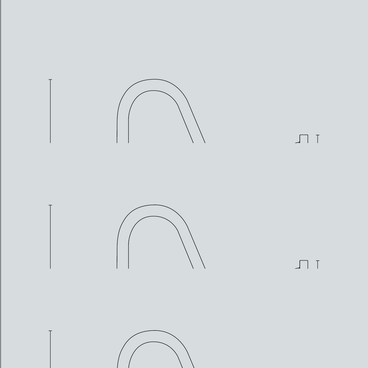 Davey Lighting Black Iron Exterior Swan Neck Wall Light 7677, Clear Glass – from Amos Lighting + Home