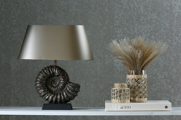 David Hunt Ammonite Table Lamp Bronze – from Amos Lighting + Home