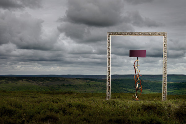 David Hunt Antler Rustic Floor Lamp with Shade – from Amos Lighting + Home