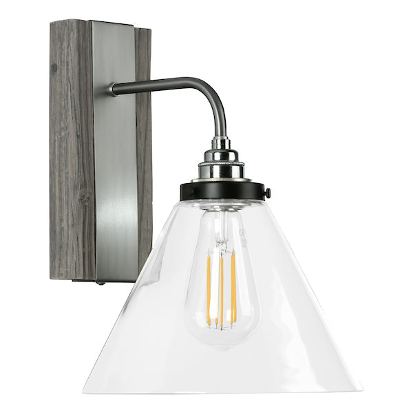 David Hunt Aspen Wall Light Silver Birch Effect – from Amos Lighting + Home