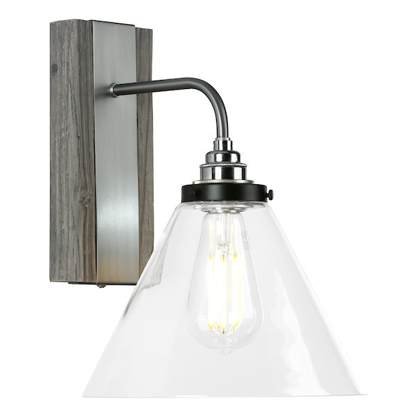 David Hunt Aspen Wall Light Silver Birch Effect – from Amos Lighting + Home