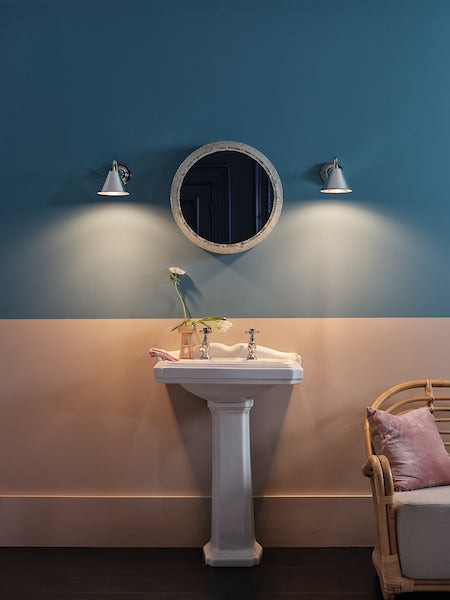 David Hunt Avon Bathroom Wall Light, Polished Chrome IP44 – from Amos Lighting + Home