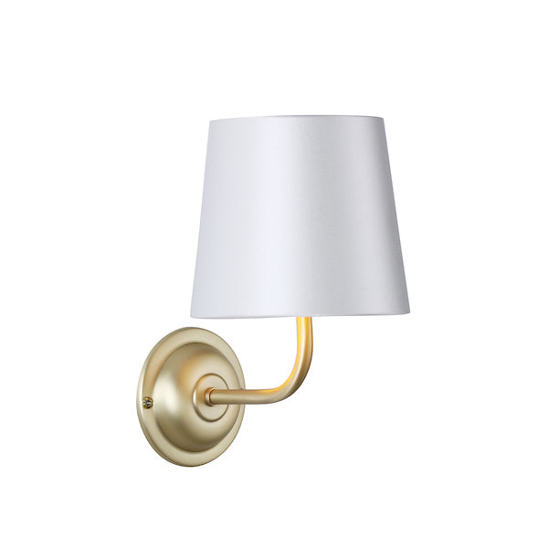 David Hunt Bexley Wall Light Butter Brass – from Amos Lighting + Home