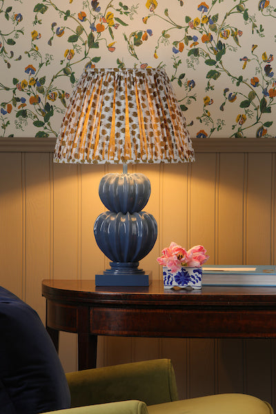 David Hunt Botany Lamp Amalfi Blue Base – from Amos Lighting + Home