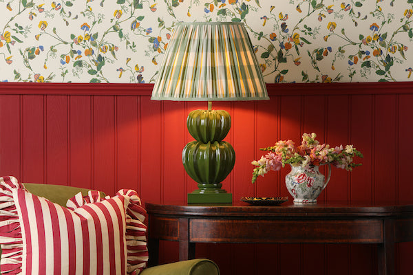 David Hunt Botany Lamp Juniper Green Base – from Amos Lighting + Home