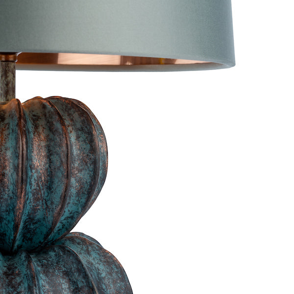 David Hunt Botany Table Lamp Base Verdigris – from Amos Lighting + Home