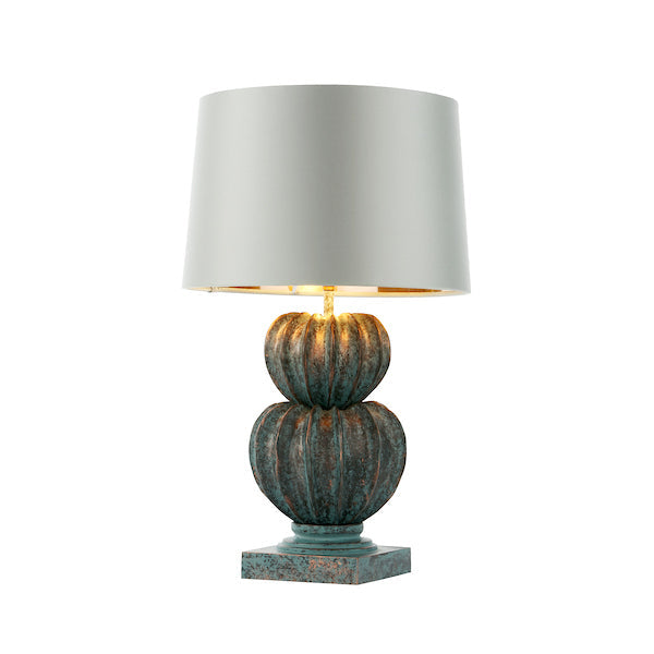 David Hunt Botany Table Lamp Base Verdigris – from Amos Lighting + Home