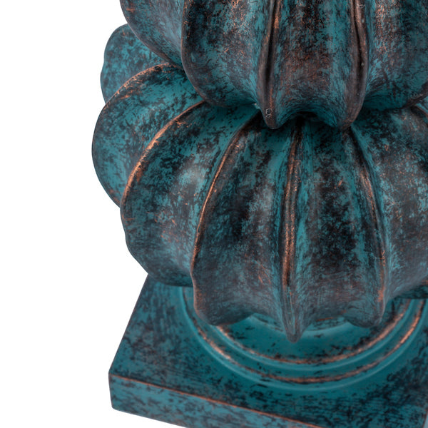 David Hunt Botany Table Lamp Base Verdigris – from Amos Lighting + Home