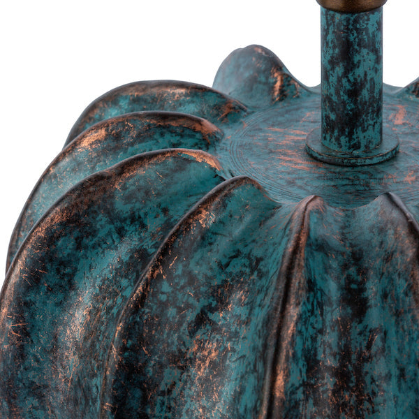 David Hunt Botany Table Lamp Base Verdigris – from Amos Lighting + Home