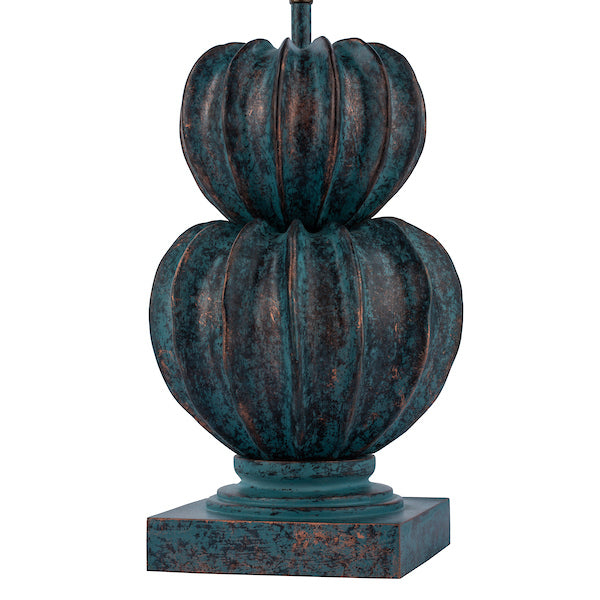 David Hunt Botany Table Lamp Base Verdigris – from Amos Lighting + Home