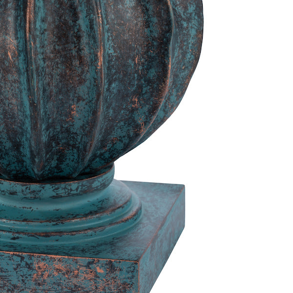 David Hunt Botany Table Lamp Base Verdigris – from Amos Lighting + Home