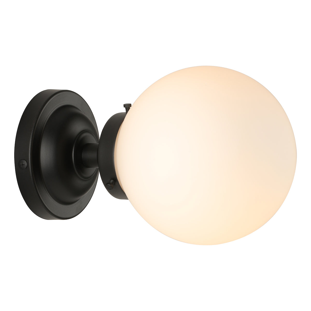 David Hunt Buckley Bathroom Wall Light Black – from Amos Lighting + Home