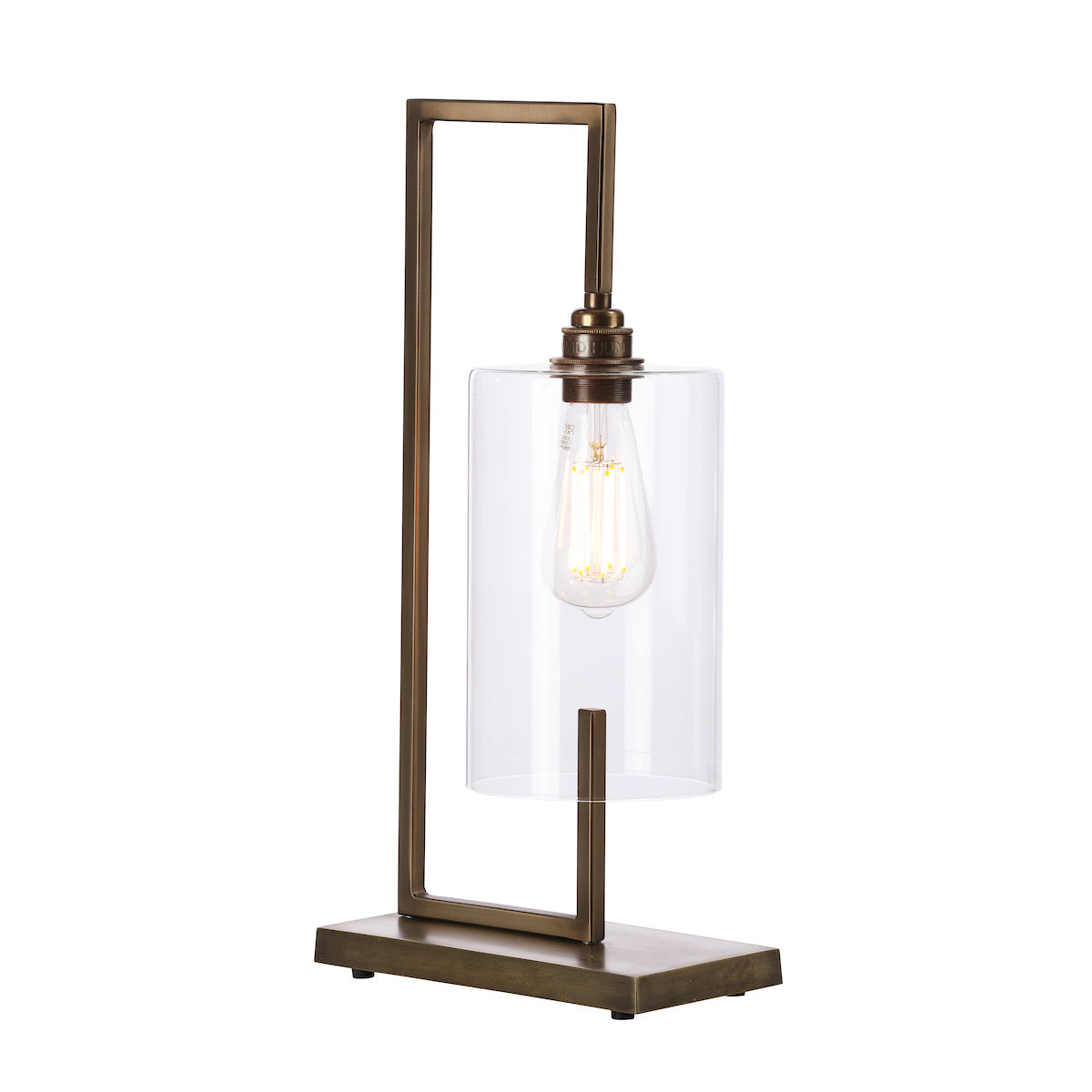 David Hunt Bushwick Table Lamp Antique Brass – from Amos Lighting + Home