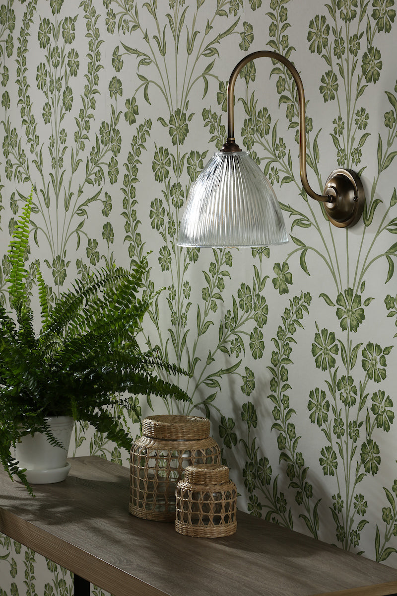 David Hunt Cambridge Wall Light Antique Brass – from Amos Lighting + Home