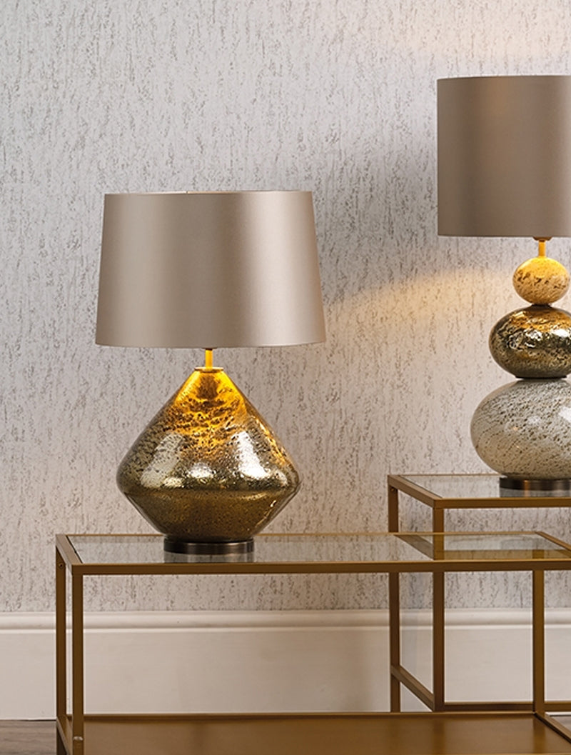 David Hunt Evora Gold Table Lamp Base – from Amos Lighting + Home