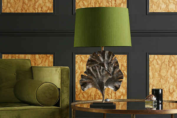 David Hunt Gingko Table Lamp Base Black & Gold – from Amos Lighting + Home