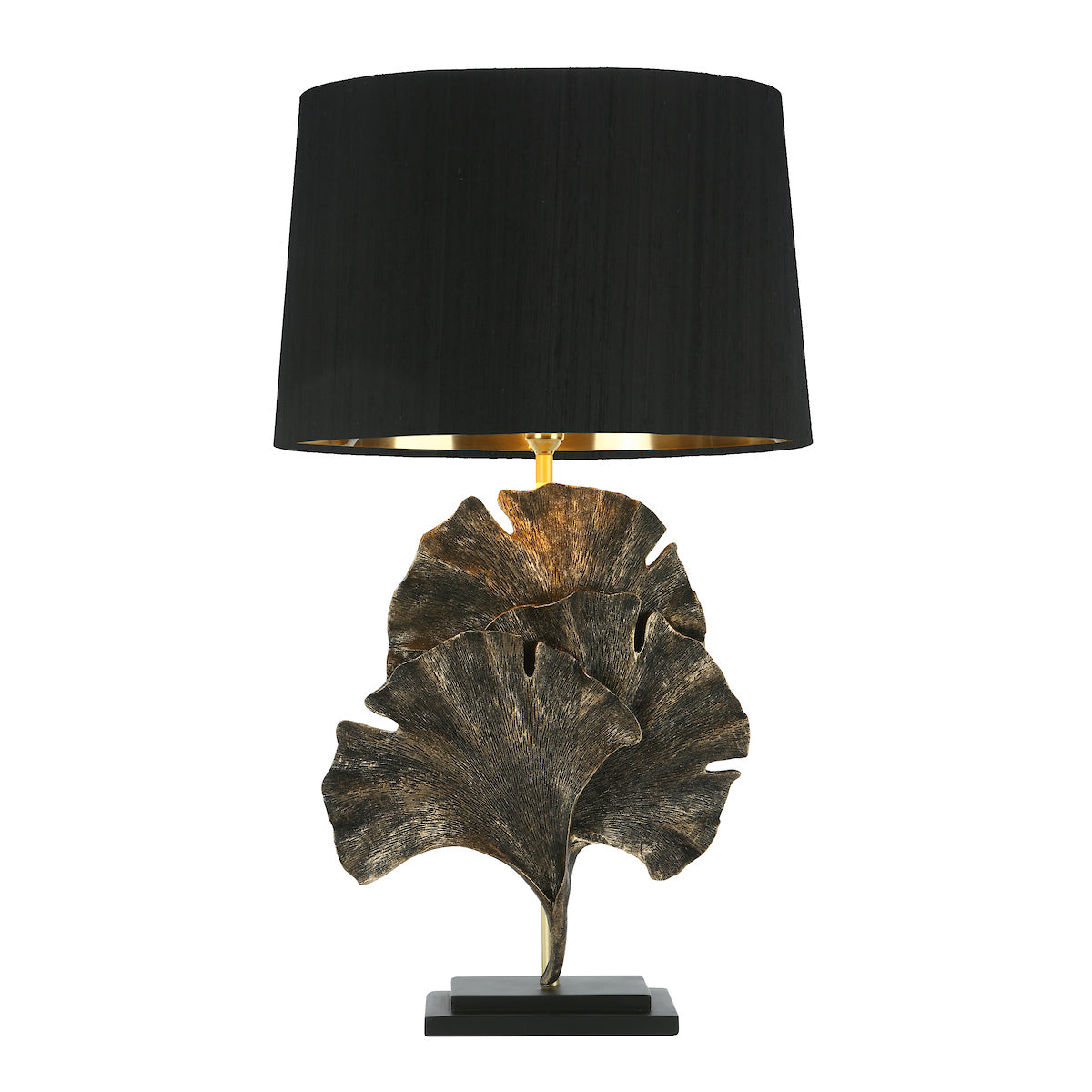David Hunt Gingko Table Lamp Base Black & Gold – from Amos Lighting + Home
