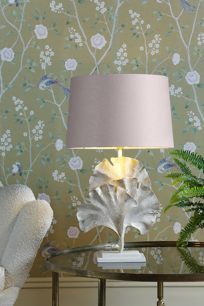 David Hunt Gingko Table Lamp Base Cream & Gold – from Amos Lighting + Home