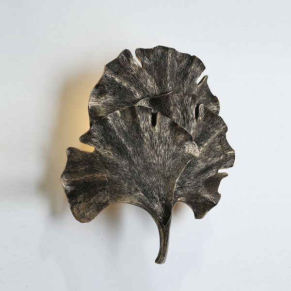 David Hunt Gingko Wall Light Black & Gold – from Amos Lighting + Home