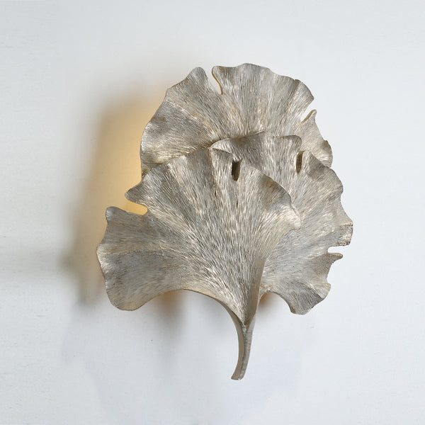 David Hunt Gingko Wall Light Cream & Gold – from Amos Lighting + Home