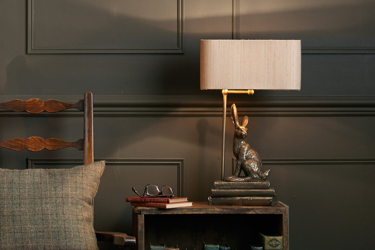 David Hunt Hopper Table Lamp Bronze – from Amos Lighting + Home